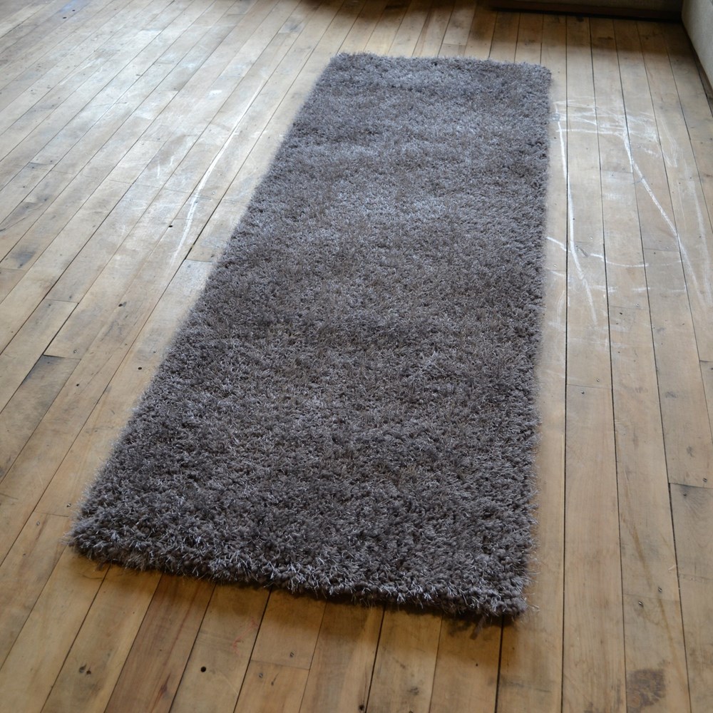 Chicago Shaggy Rugs in New Grey